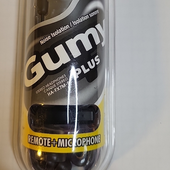 JVC Gumy PLUS HA-FX5 In-Ear Headphones - Olive Black - Picture 2 of 3